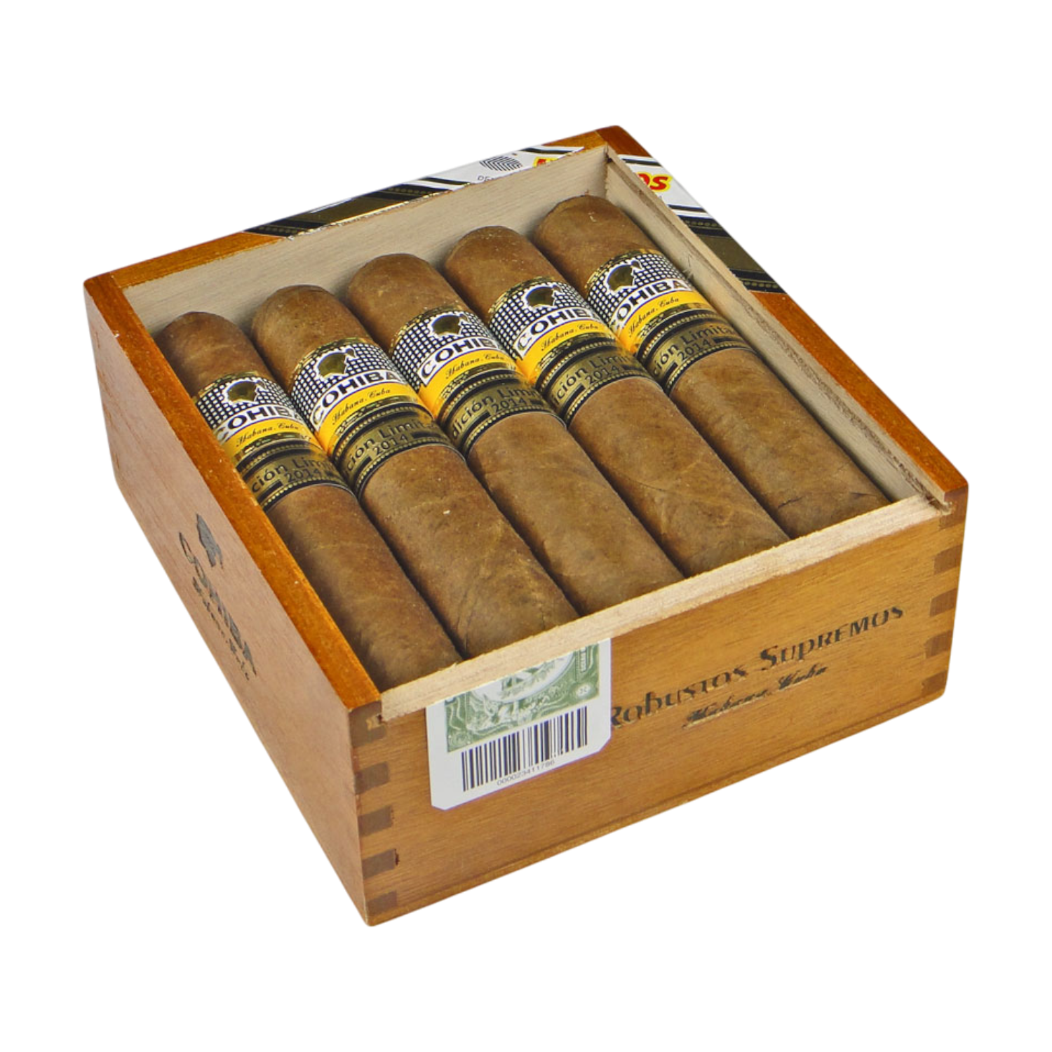 COHIBA Robustos Supremos Edición Limitada 2014 10s