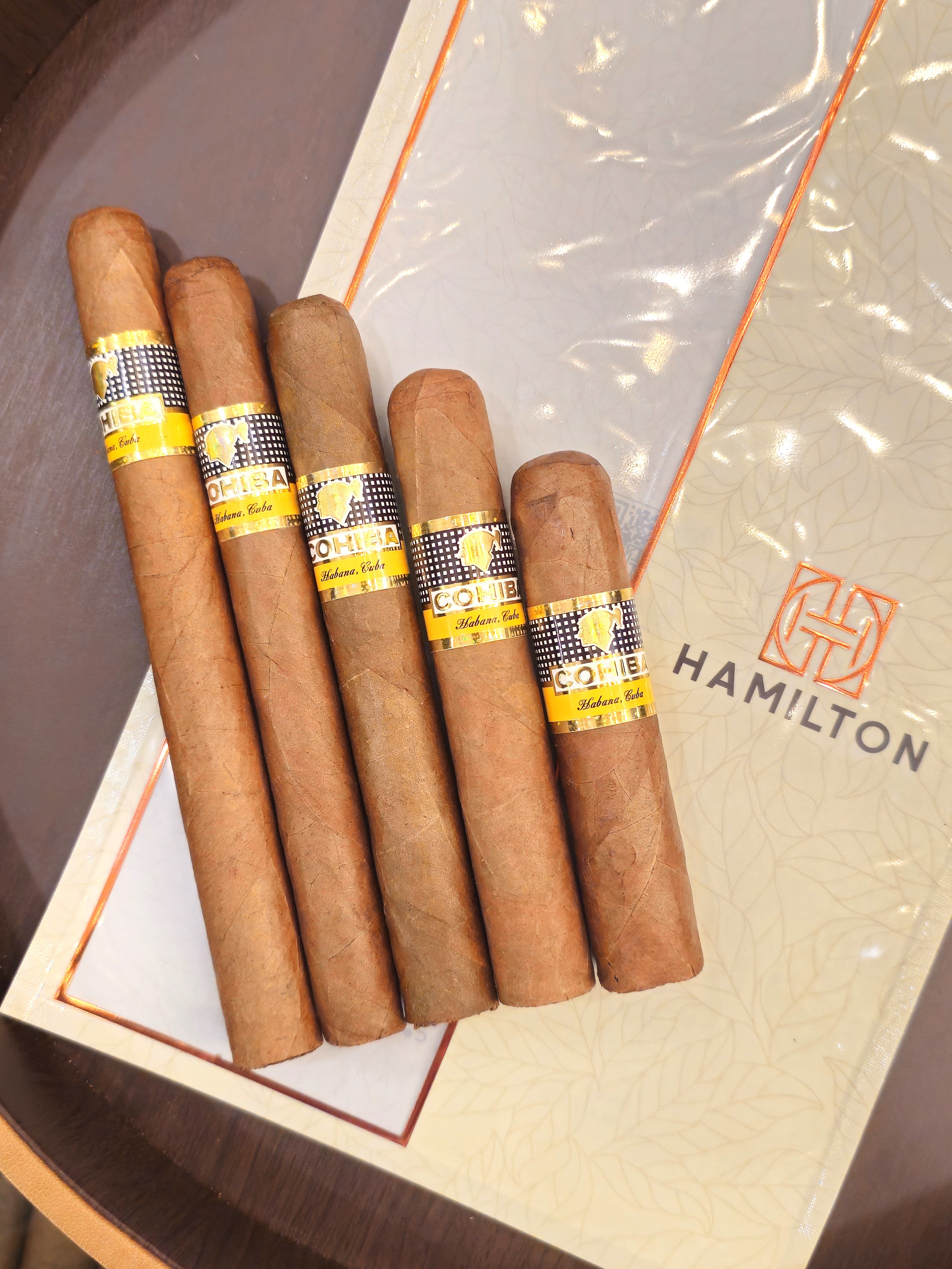 COHIBA Lover Sampler ~ HAMILTON Welcome Promotion 1 of 3