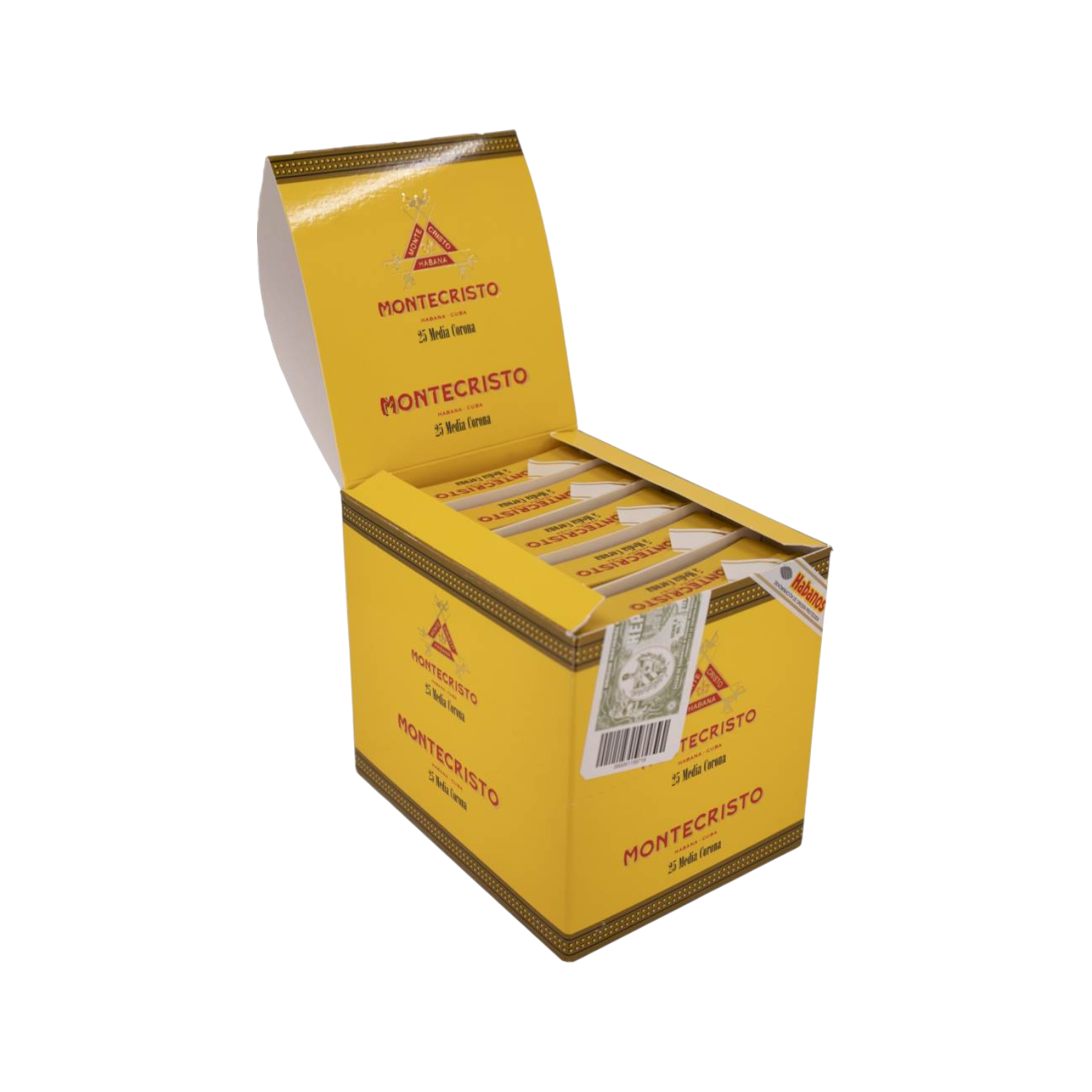 MONTECRISTO Media Corona Tin 25s