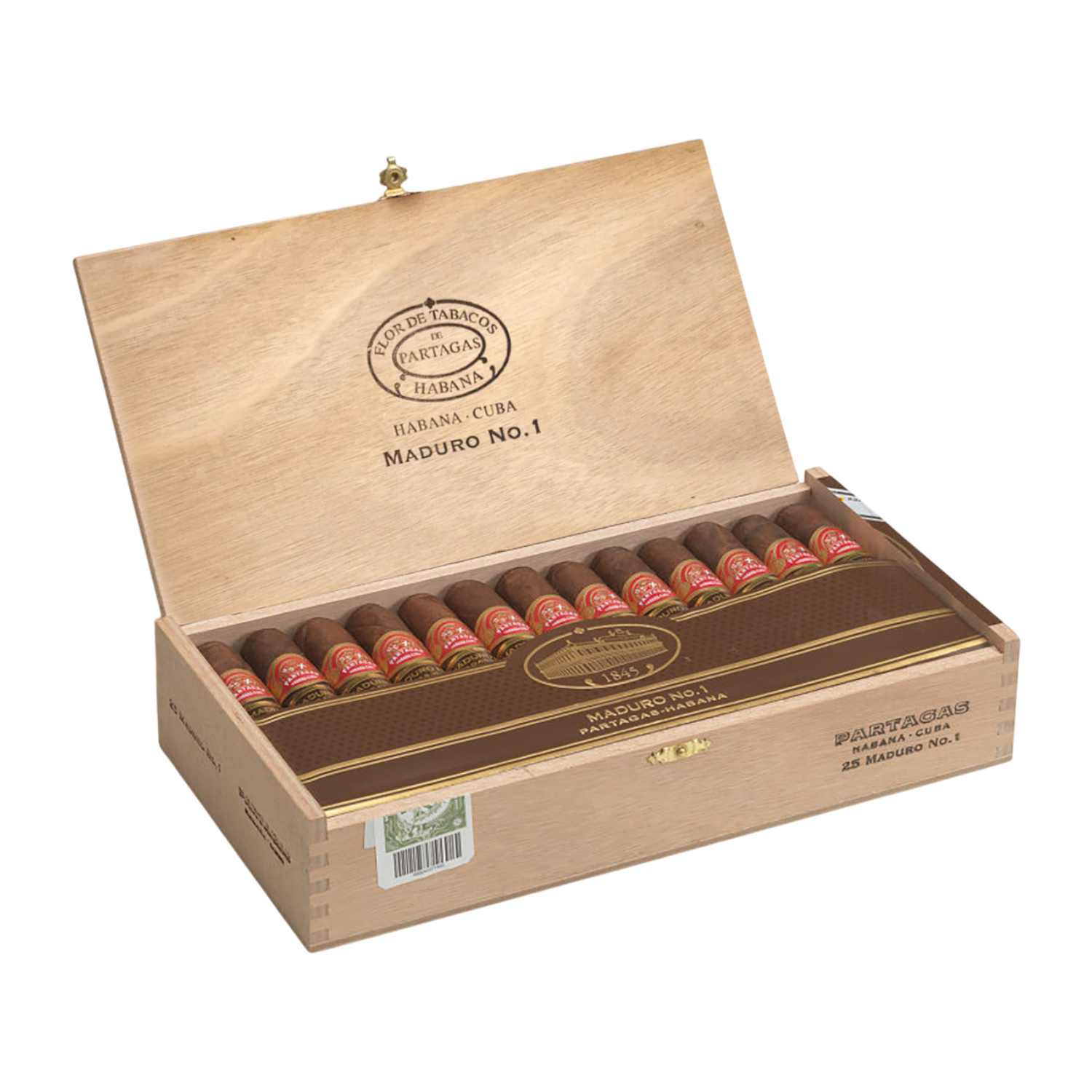 PARTAGAS Maduro No.1 25s