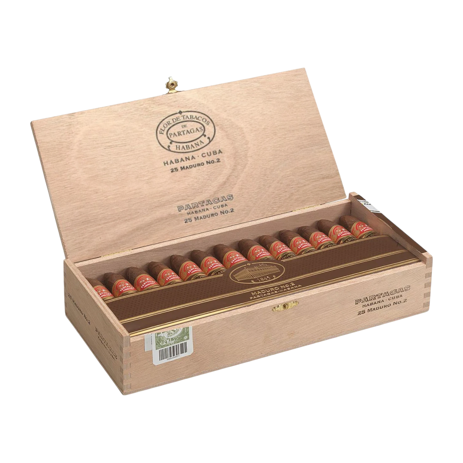 PARTAGAS Maduro No.2 25s