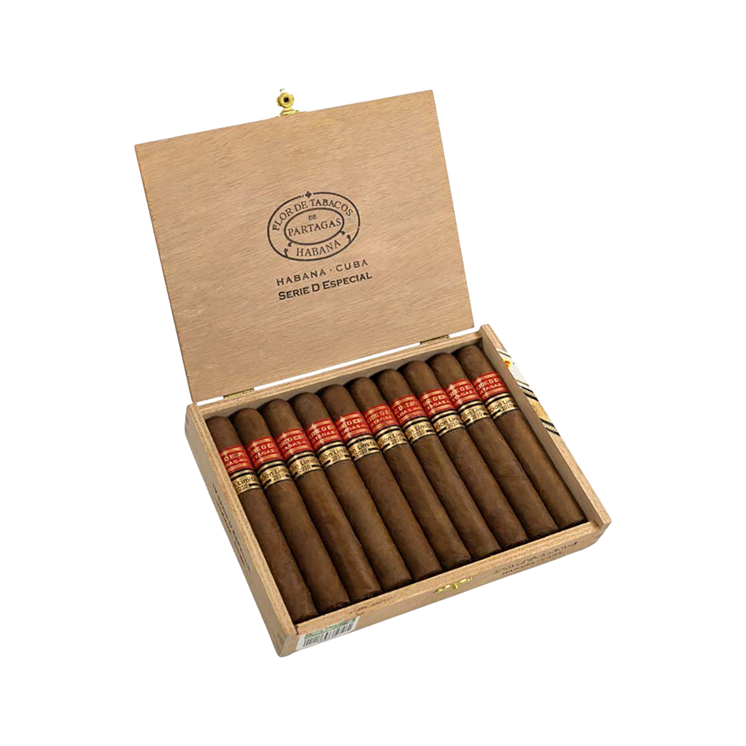 PARTAGAS Serie D Especial Edición Limitada 2010 10s
