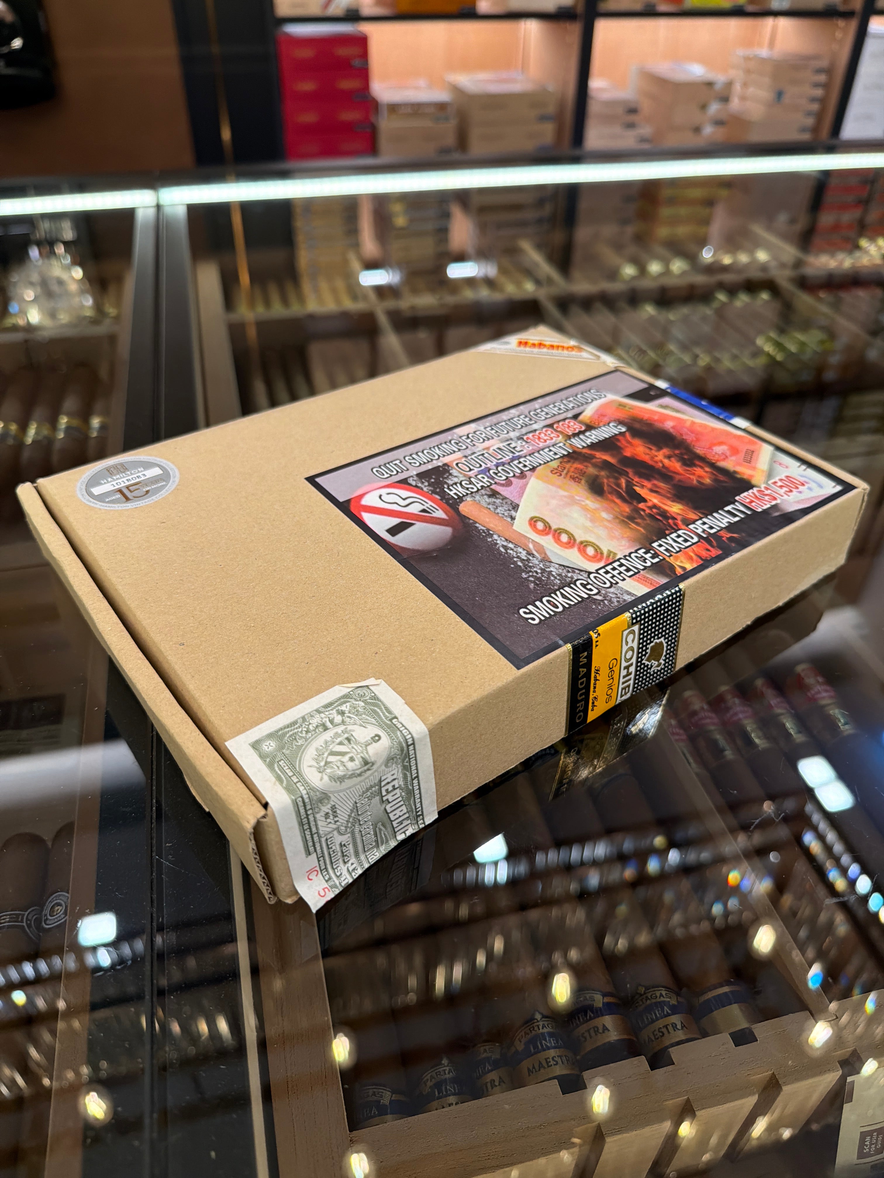 COHIBA Maduro 5 Genios 10s ~ 2008