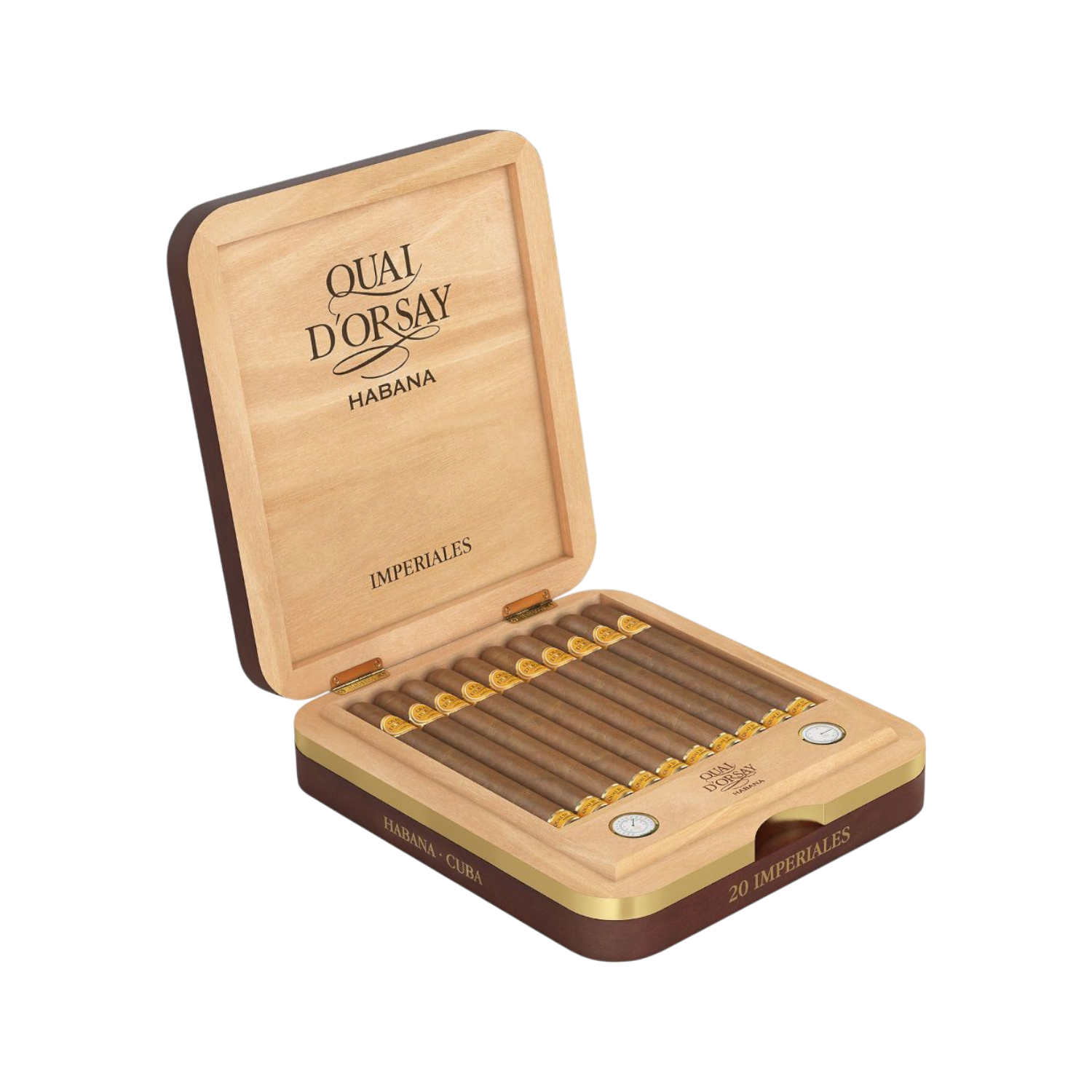 QUAI D'ORSAY Imperiales Travel Humidor 20s