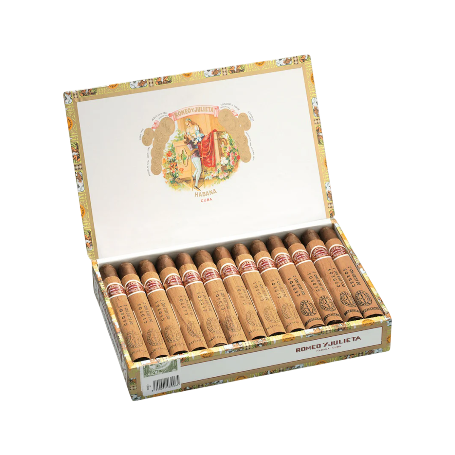ROMEO Y JULIETA Cedros de Luxe No.2 25s