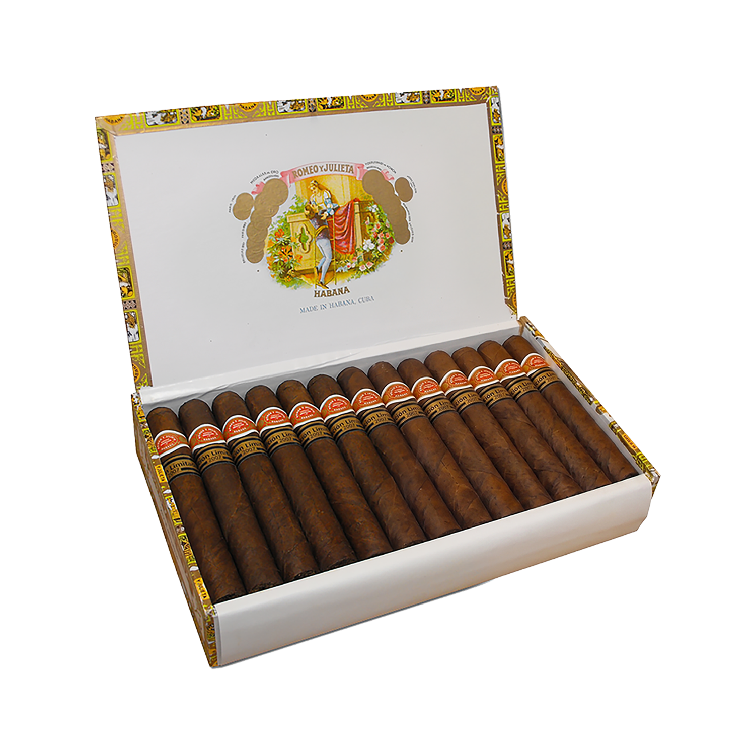 ROMEO Y JULIETA Escudos Edición Limitada 2007 25s