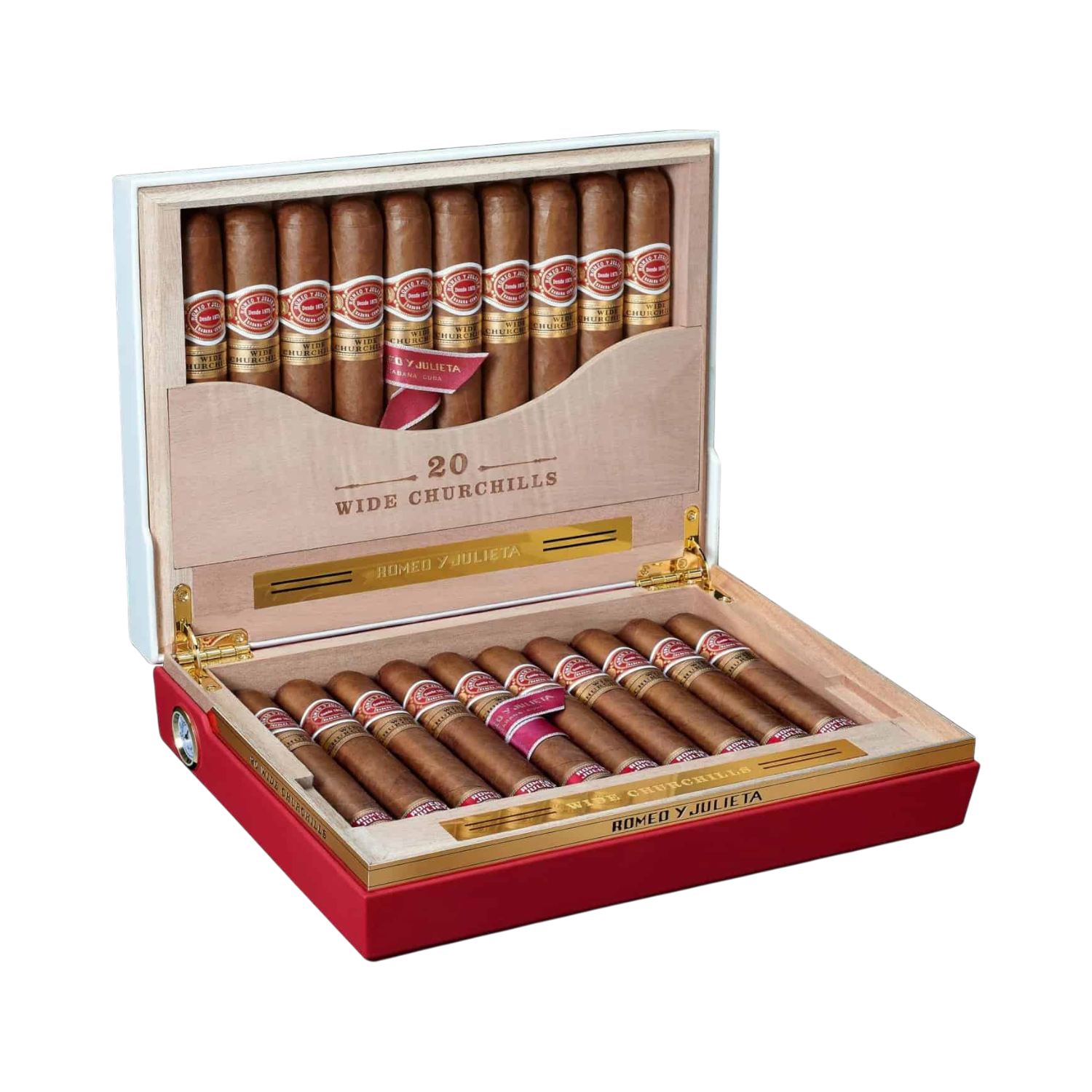 ROMEO Y JULIETA Wide Churchills Travel Humidor 20s