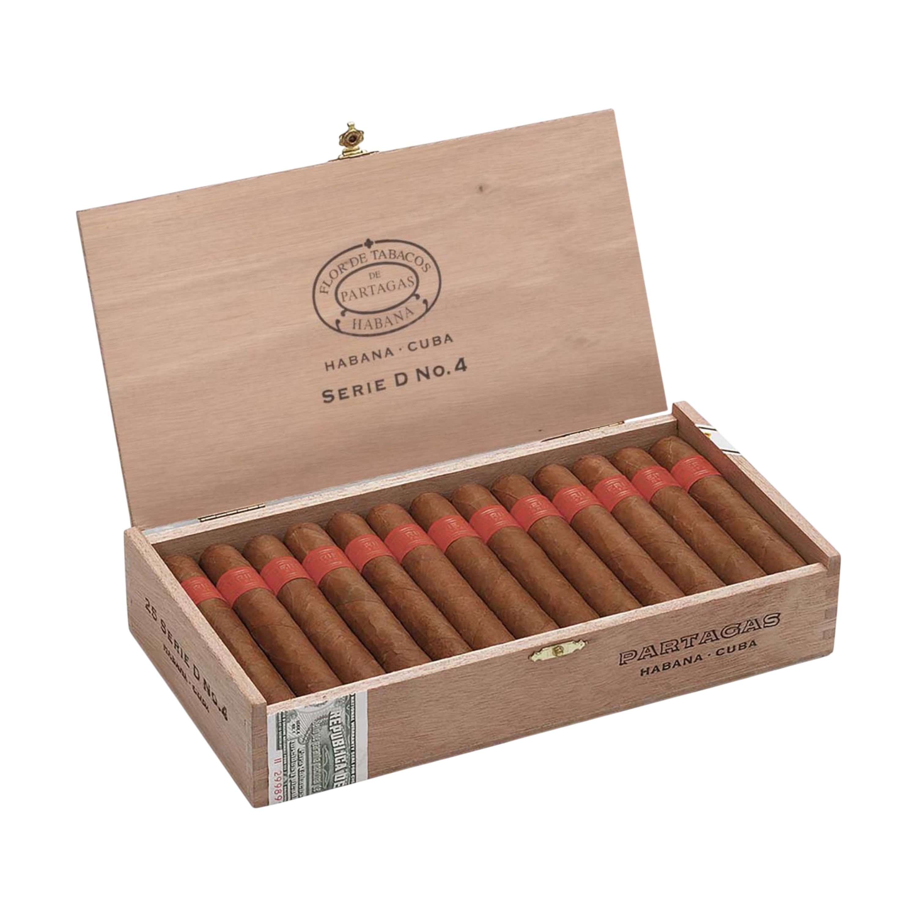 PARTAGAS Serie D No.4 25s