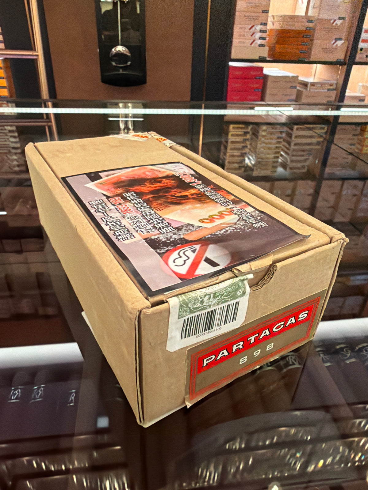 PARTAGAS 10s 8-9-8 Varnished Box ~ 2012
