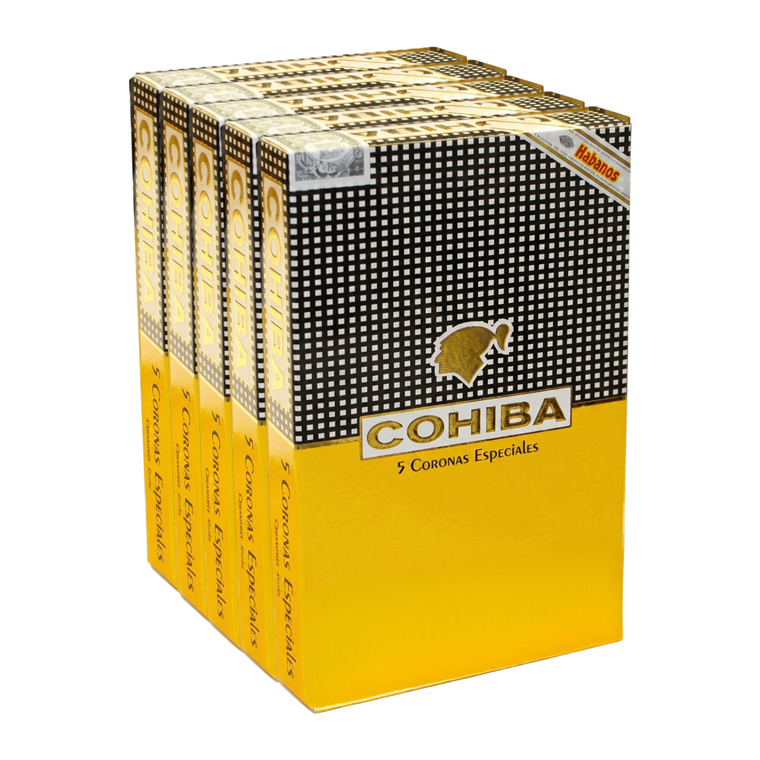COHIBA Coronas Especiales 5x5s ~ 2007