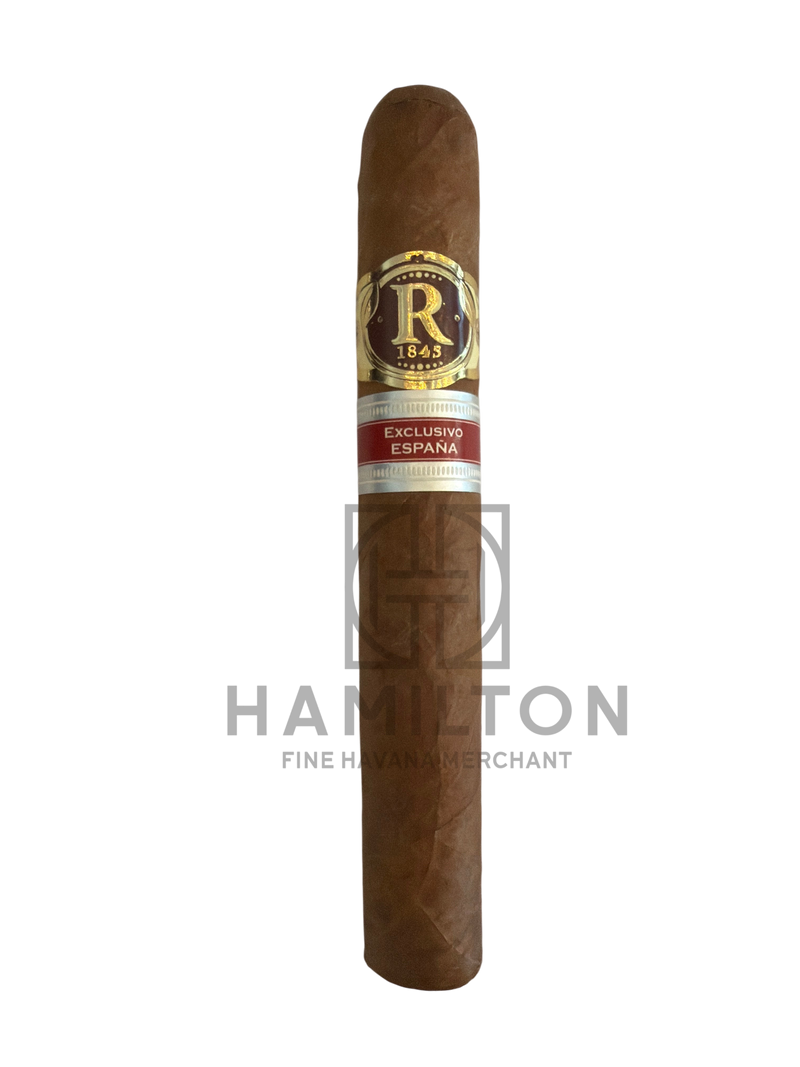 HAMILTON Vegas Robaina Maestros 2007 Edicion Regional Espana cigar with gold and red branding on a white background.